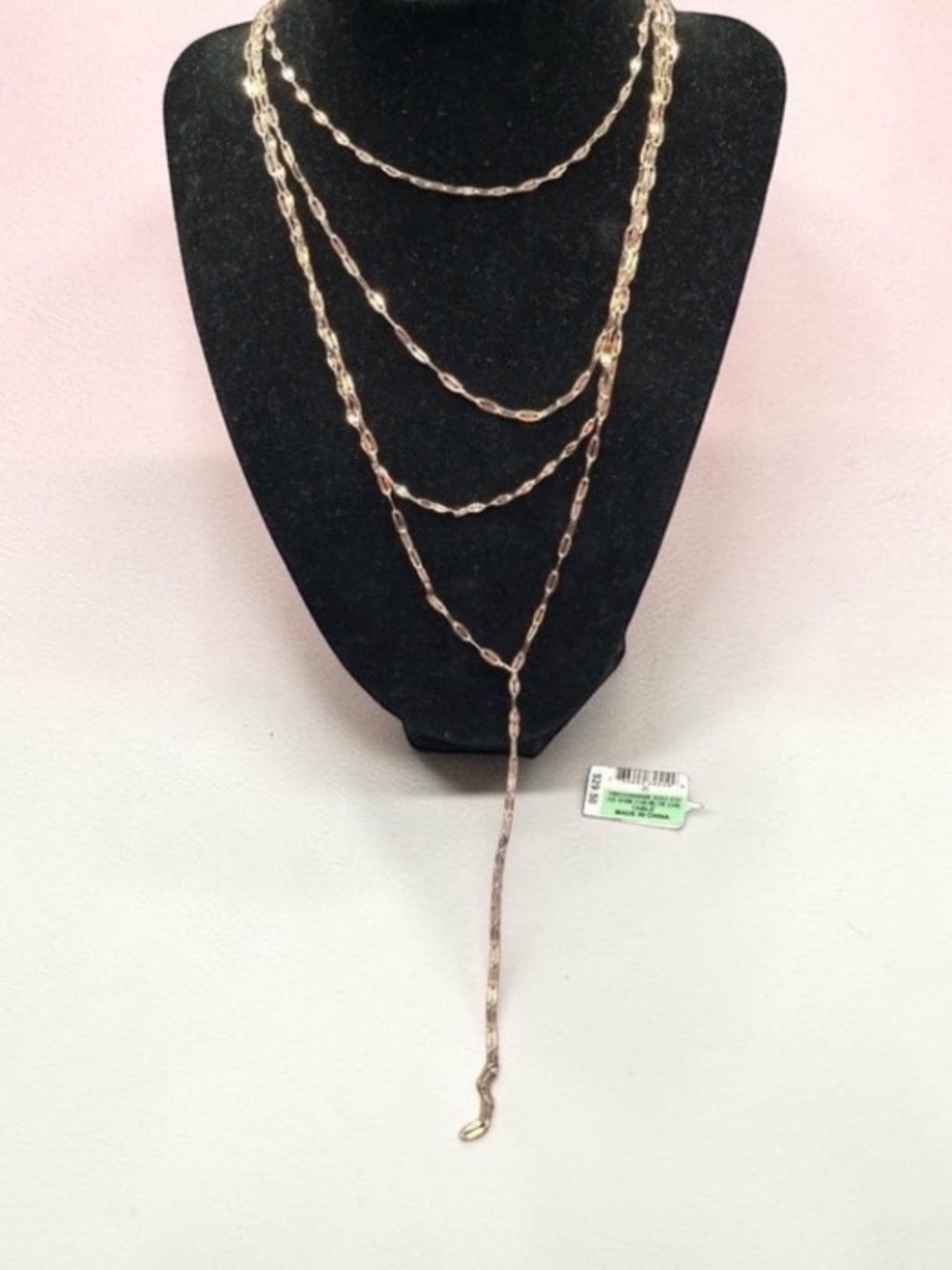 New I.N.C. INTERNATIONAL CONCEPTS
Gold-Tone Multi-Row Necklace, 16" + ex…